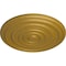 Ekena Millwork Carton Ceiling Medallion (For Canopies up to 2 5/8"), Hand-Painted Pharaohs Gold, 12 5/8"OD x 1"P CM13CAPGS - alternate 4